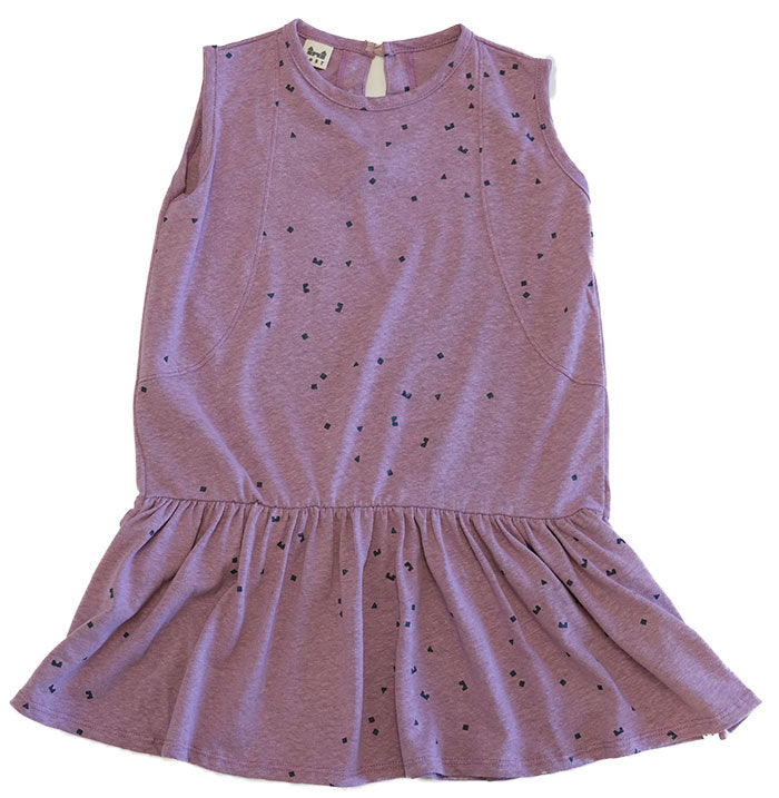 DROP WAIST DRESS - LILAC fort DROP WAIST DRESS - LILAC fort